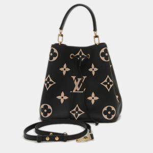 Pre Owned Louis Vuitton Neonoe MM Black Monogram Empreinte Shoulder Bag