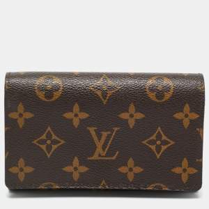 Pre Owned Louis Vuitton Monogram Canvas Porte Monnaie Tresor Wallet