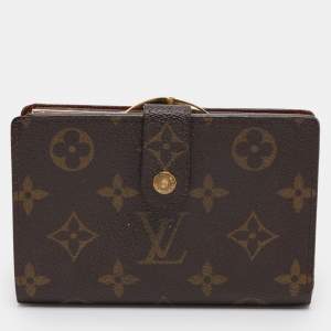 Pre Owned Louis Vuitton Monogram Canvas Port Feuille Vienoise French Purse Wallet