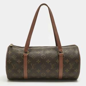 Pre Owned Louis Vuitton Monogram Canvas Papillon 30 Bag