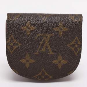 Pre Owned Louis Vuitton Monogram Canvas Porte-Monnaie Gousset Coin Purse