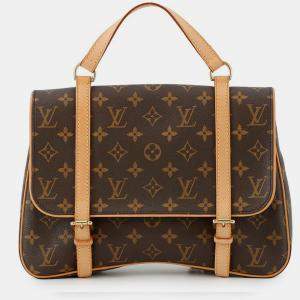 Pre Owned Louis Vuitton Marel Sac A Dos Brown Monogram