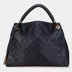 Pre Owned Louis Vuitton Blue Monogram Empreinte Artsy MM