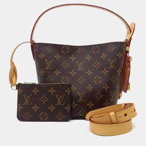 Pre Owned Louis Vuitton Brown PVC Monogram All-in-One BB