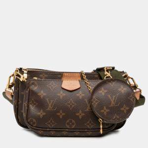 Pre Owned Louis Vuitton Brown Monogram Multi Pochette Accessoires