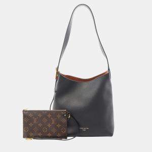 Pre Owned Louis Vuitton Black Smooth Calfskin Low Key Hobo PM