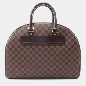 Pre Owned Louis Vuitton Nolita Damier Ebene Canvas Satchel Bag