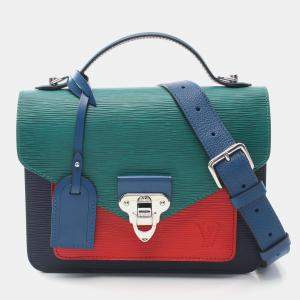 Pre Owned Louis Vuitton Monceau Multicolour Epi Leather Top Handle Bag
