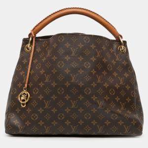 Pre Owned Louis Vuitton Brown Monogram Artsy MM