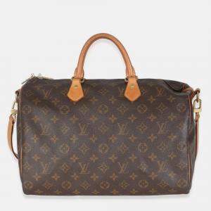 Pre Owned Louis Vuitton Monogram Canvas Speedy Bandouliere 35
