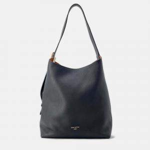 Pre Owned Louis Vuitton Black Grained Calf Leather Lowkey Hobo MM Shoulder Bag