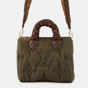 Pre Owned Louis Vuitton Handbag Recycled Nylon Monogram Lv Pillow Speedy Bandouliere 25 Shoulder Bag