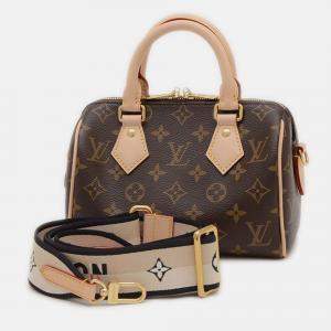 Pre Owned Louis Vuitton Monogram Speedy Bandouliere 20 Handbag Shoulder Bag