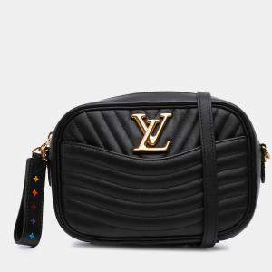 Pre Owned Louis Vuitton Black New Wave Camera Bag
