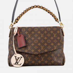 Pre Owned Louis Vuitton Beaubourg Brown Monogram Size Mm