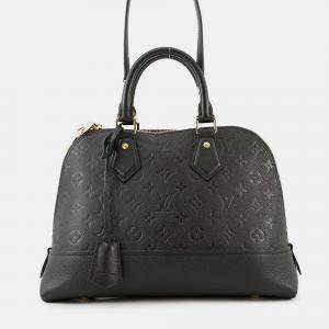 Pre Owned Louis Vuitton Neo Alma Noir Monogram Empreinte Leather Size Pm