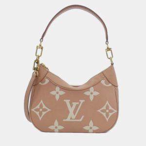Pre Owned Louis Vuitton Bicolor Monogram Empreinte Bagatelle Shoulder Bag