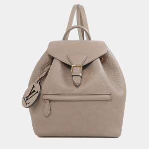 Pre Owned Louis Vuitton Montsouris Pm Backpack Daypack Empreinte