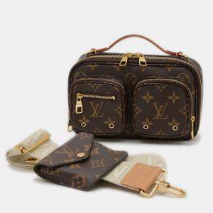 Pre Owned Louis Vuitton Monogram Utility Crossbody Handbag Shoulder Bag