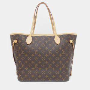 Pre Owned Louis Vuitton Monogram Neverfull Mm Handbag