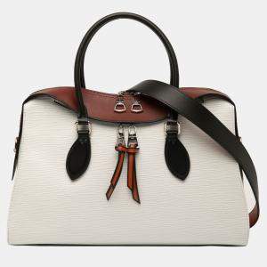 Pre Owned Louis Vuitton White Epi Tuileries