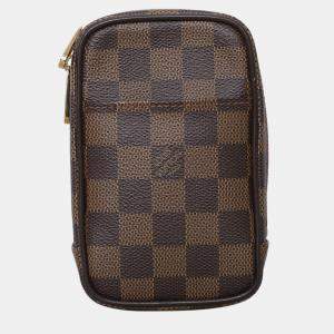 Pre Owned Louis Vuitton Damier Ebene Okapi PM Pouch