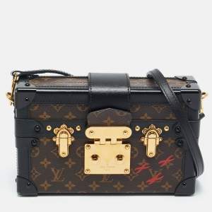 Pre Owned Louis Vuitton Monogram Canvas Petite Malle Bag