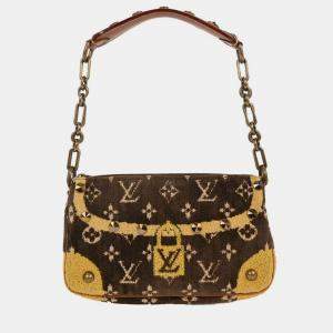 Pre Owned Louis Vuitton Monogram Trompe L'oeil Pochette Accessoires