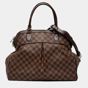 Pre Owned Louis Vuitton Brown Damier Ebene Trevi GM