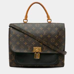 Pre Owned Louis Vuitton Brown Monogram Marignan