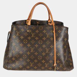 Pre Owned Louis Vuitton Monogram Canvas Montaigne GM