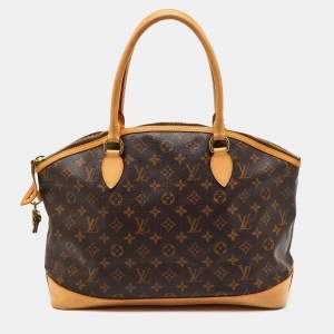 Pre Owned Louis Vuitton Monogram Canvas Lockit Horizontal Bag