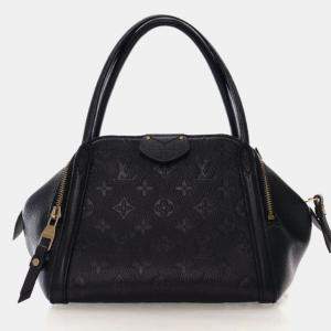 Pre Owned Louis Vuitton Black Monogram Empreinte Marais BB
