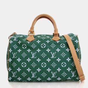 Pre Owned Louis Vuitton Autres Cuirs Monogram Speedy P9 Bandouliere 40