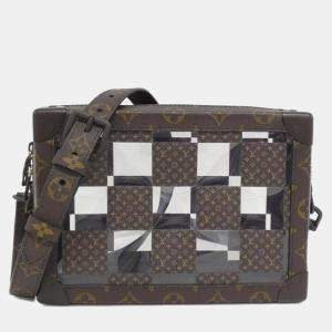 Pre Owned Louis Vuitton Monogram Chess Slim Soft Trunk Shoulder Bag