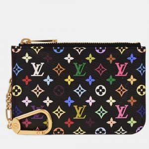 Pre Owned Louis Vuitton Multicolor Pochette Cles Coin Case Wallet