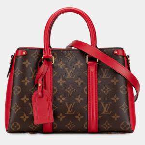Pre Owned Louis Vuitton Brown Monogram Soufflot BB