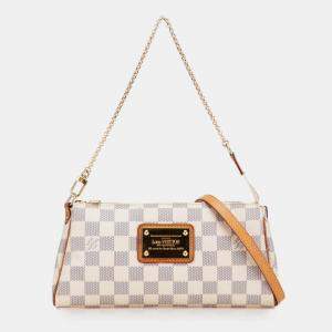 Pre Owned Louis Vuitton Damier Azur Eva