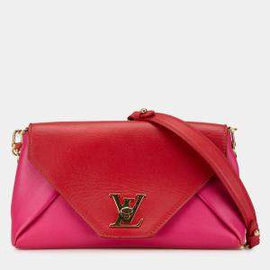 Pre Owned Louis Vuitton Purple Red Bicolor Love Note