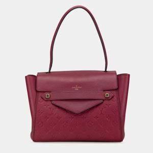 Pre Owned Louis Vuitton Red Monogram Empreinte Trocadero