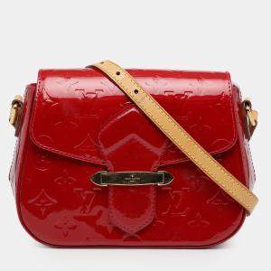 مملوكة مسبقًا Louis Vuitton Bellflower PM Monogram Vernis Leather Crossbody Bag