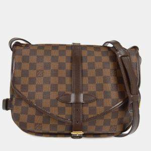 Pre Owned Louis Vuitton Damier Saumur 30 Messenger Shoulder Bag