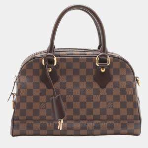 Pre Owned Louis Vuitton Brown Damier Ebene Duomo