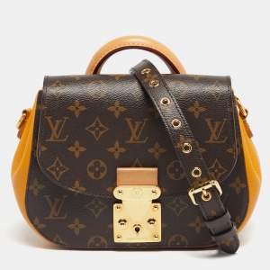 Pre Owned Louis Vuitton Safran Monogram Canvas Eden PM Bag