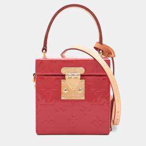 مملوكة مسبقًا Louis Vuitton Bleecker Box Monogram Vernis Leather Vanity Bag