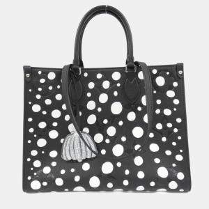 Pre Owned Louis Vuitton LV x YK OnTheGo MM Taurillon Leather Tote Bag