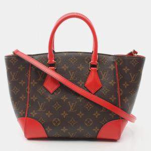 مملوكة مسبقًا Louis Vuitton Phoenix PM Coquelicot/Brown Monogram Canvas Handbag