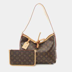 مملوكة مسبقًا Louis Vuitton Carryall PM Brown Monogram Canvas Shoulder Bag