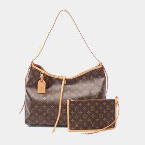 مملوكة مسبقًا Louis Vuitton Carryall NM MM Brown Monogram Canvas Shoulder Bag