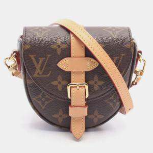 مملوكة مسبقًا Louis Vuitton Chantilly Brown Leather Crossbody Bag